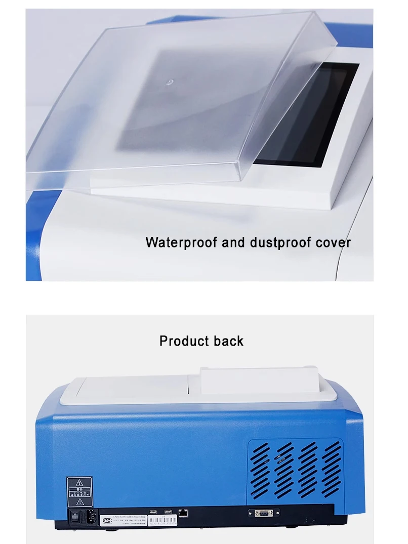 WEIAI High Precision L7 Double Beam UV VIS Spectrophotometer 190-1100nm touchscreen Lab spectrophotometer uv-vis