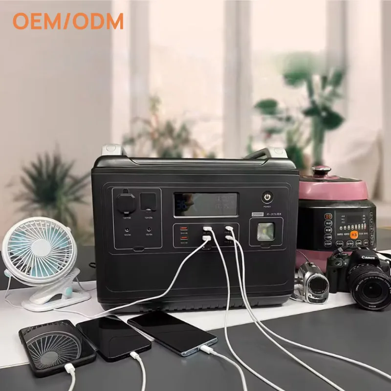 2000W/2048Wh  portable power station with solar panel for sale home energy storage battery