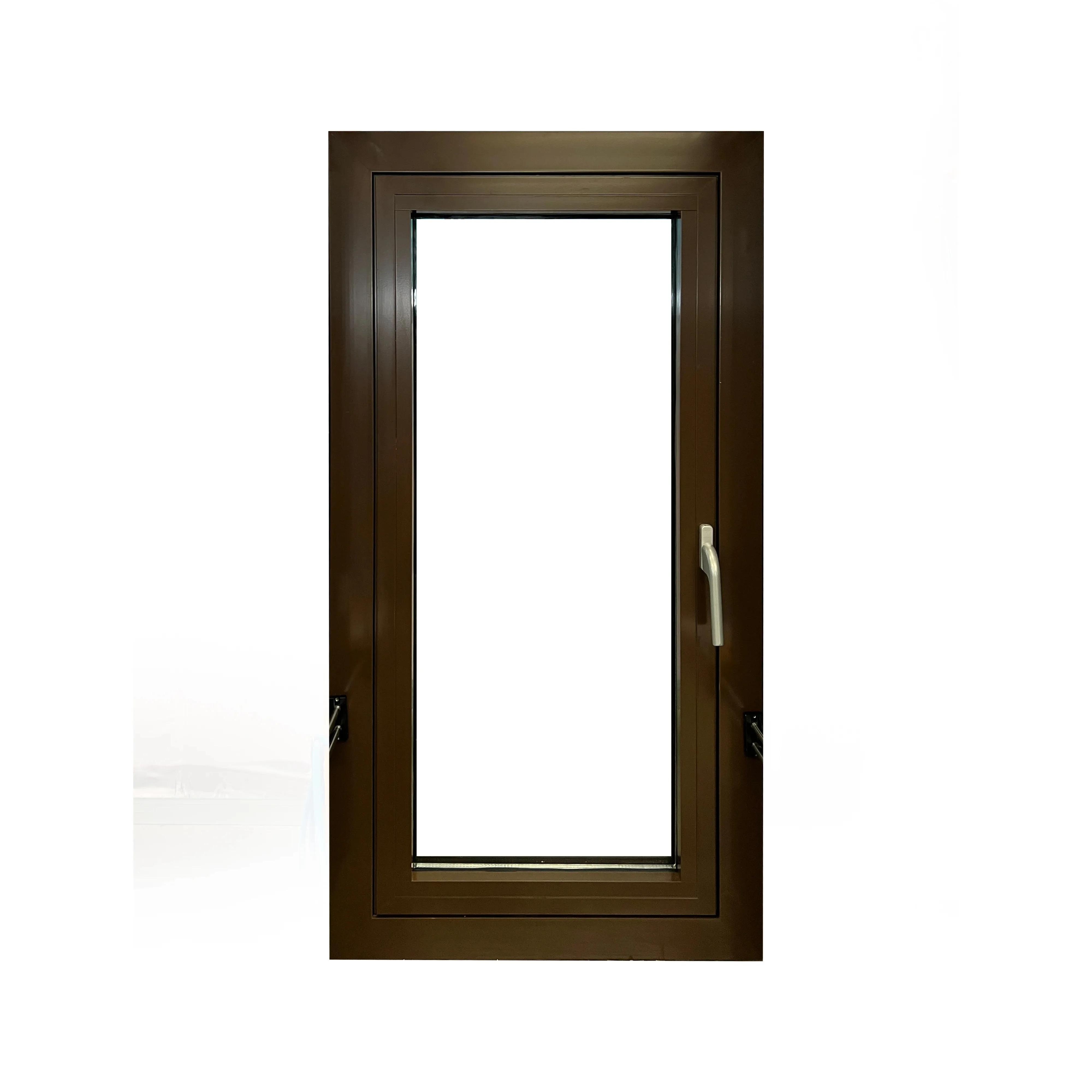 Minglei Hot sale in Australia sound proof thermal break window double glazed glass aluminum casement window