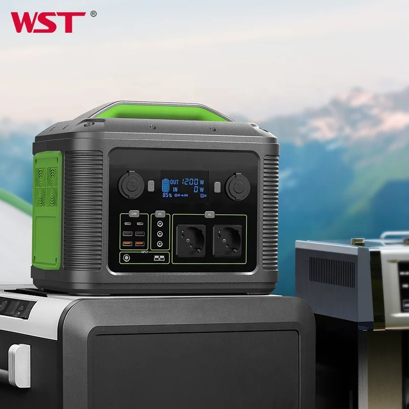 WST best selling product solar system home power lithium battery outdoor power supply power banks station