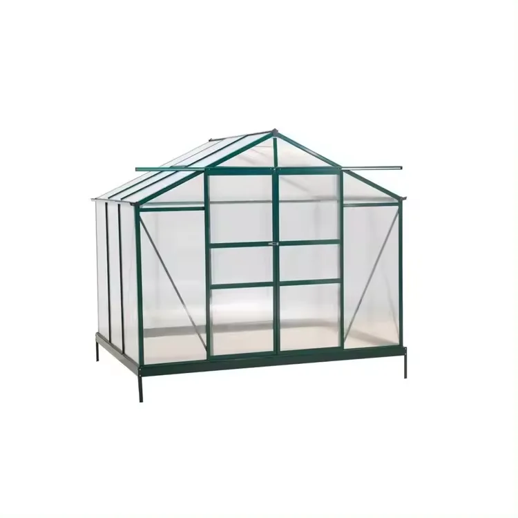 Manufacturer Sale Commercial Aluminium Alloy Modern Outdoor Modular Green House Kit Pc Sheet Small Polycarbonate Greenhouse