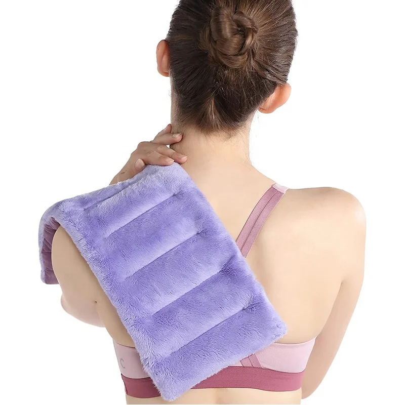 microwave heat pad for neck and shoulders wheat bag heat pack herbal aroma therapy