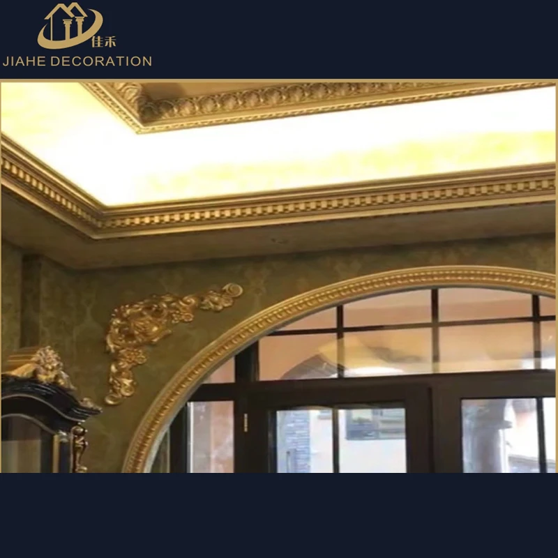 
damp proof anti crack polyurethane panel moulding chair rails and wainscoting manufactory 