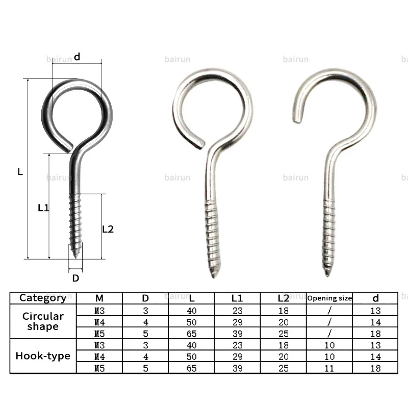 Factory Supply Stainless Steel, Eye Bolt Lifting Securement Point half closed Carbon steel galvanized insulated eye bolts/
