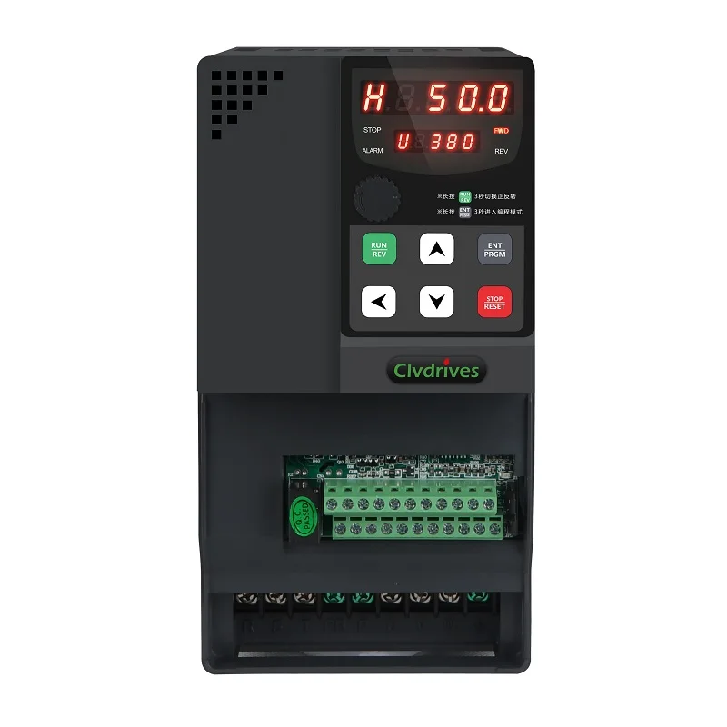 three phase 380V 7.5KW VFD Drives 10HP Variable Frequency  Converter AC output Inverter Motor Speed Control High Quality