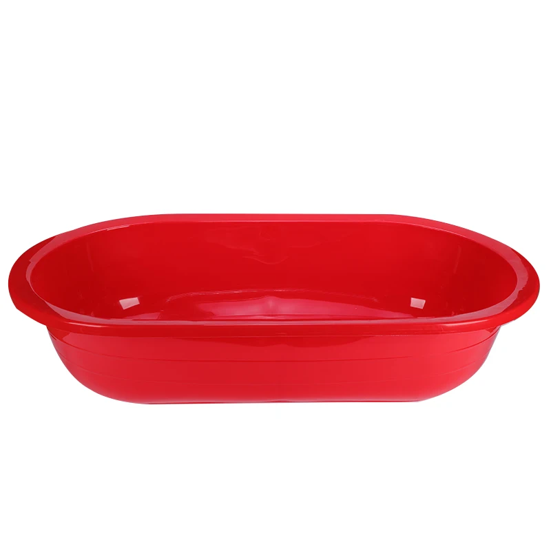 Thickened Plastic Laundry Tub Baby Adult Bath Tub Rectangular Culture Basin Household Washbasin