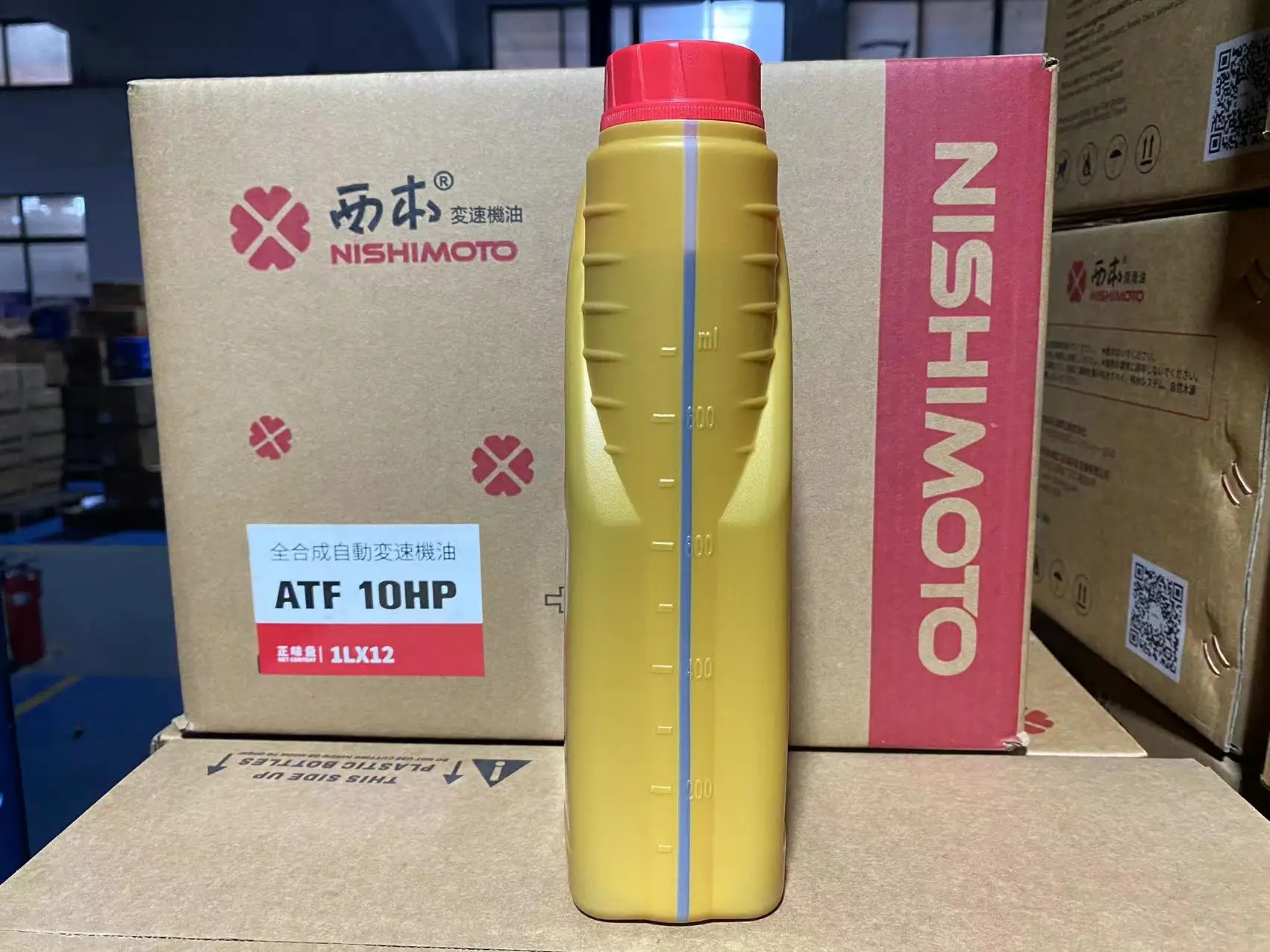 NISHIMOTO ATF 10HP TOP Grade Transmission Oil 1 Liter Fully Synthetic Automatic Transmission Fluid