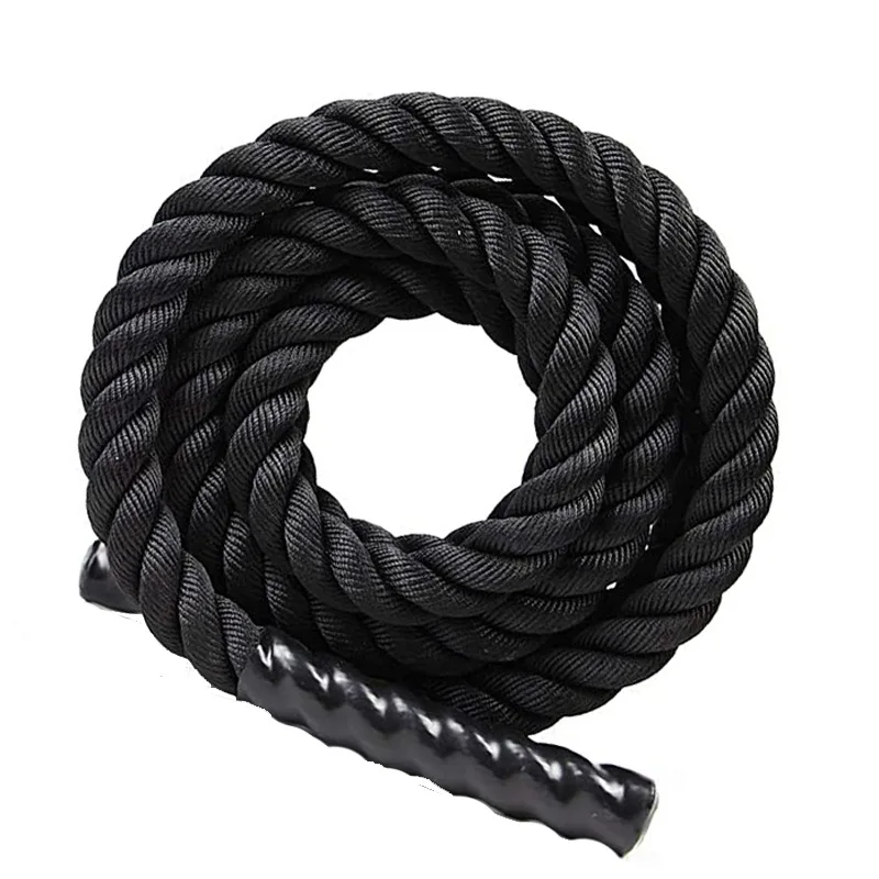 Home Gym Cross Training Fitness Battle Ropes Heavy Exercise 9M 12M Nylon Workout for Strength Home Gym Equipment