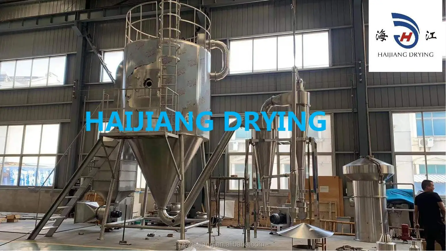 LPG Centrifugal spray dryer Egg powder Milk powder atomizer spray Yeast Spirulina spray dryer