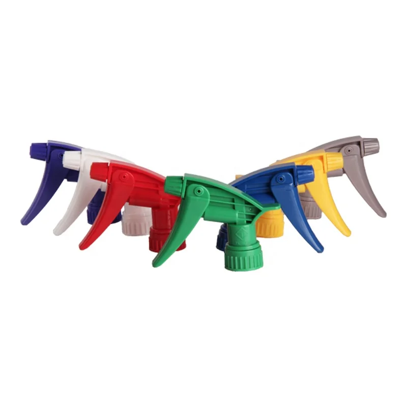 Green Chemical resistant Trigger sprayer for car care cleaning