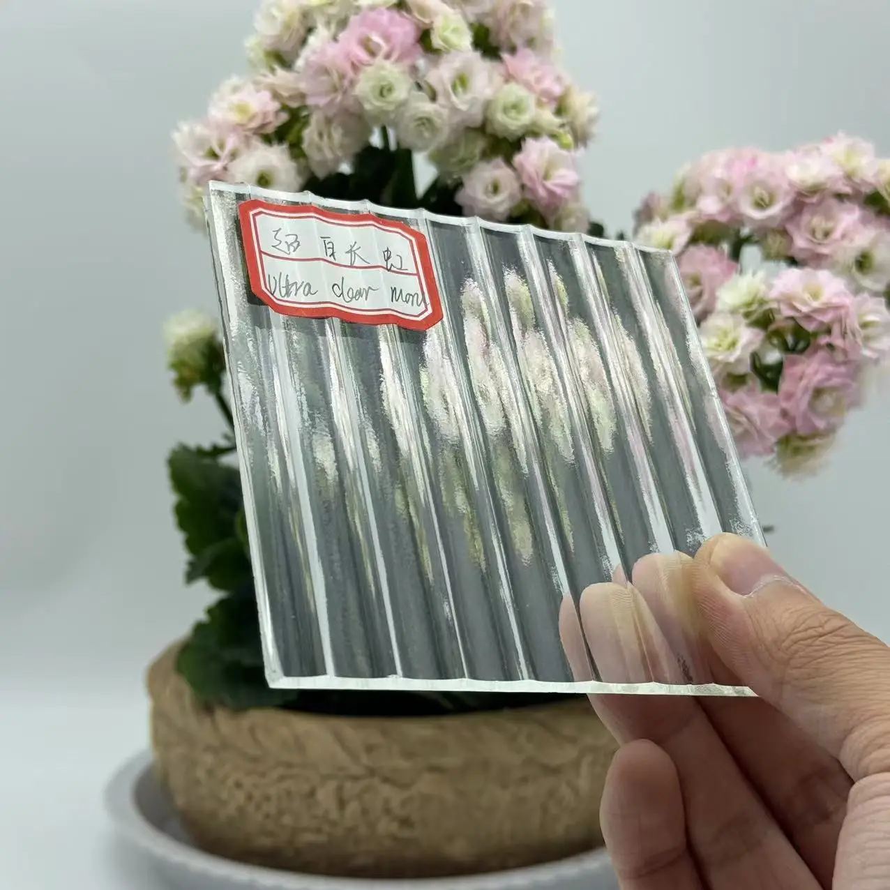 ultra clear Decorative glass Flutelite/MORAN/FYLFOT/Flute/Water wave/Diamond/Aqualite patterned glass sheet