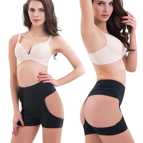 Hot Bodyshaper Breathable 100%Cotton Crotch Sexy Panty Fitness Butt Lifter Panties Brief For Womens Body Shaper