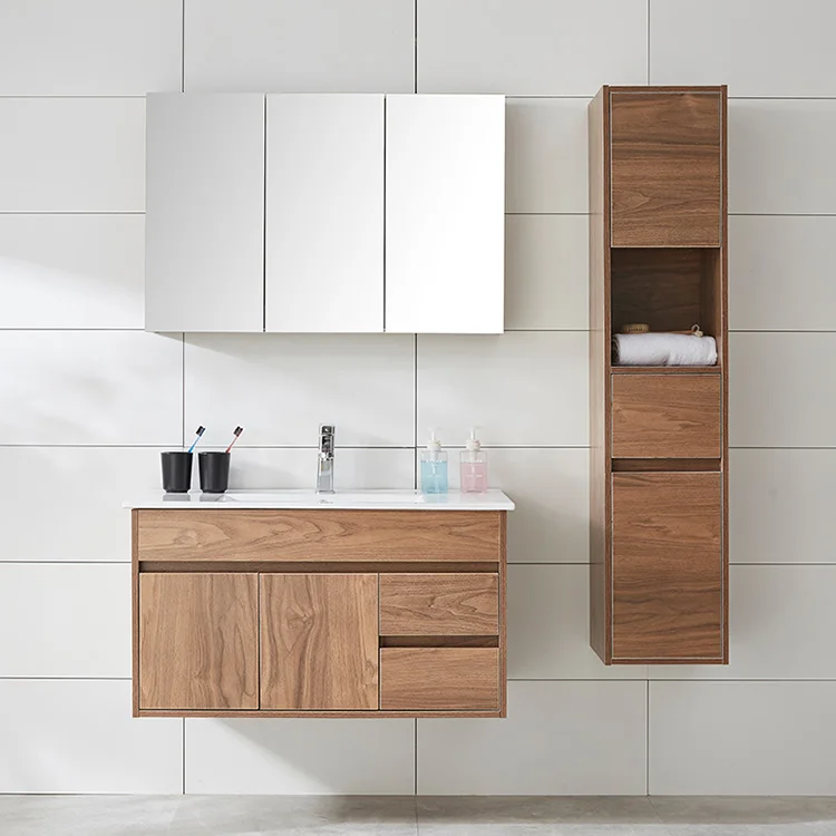 Wholesale Modern European Style Minimalist Fashion Design Bathroom Cabinet