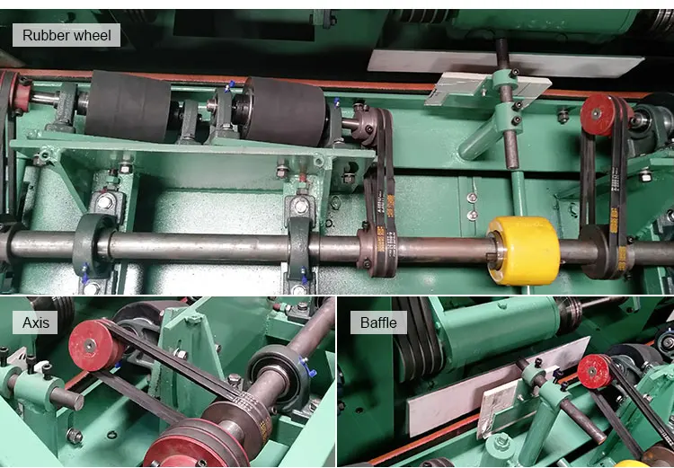 Stainless steel pipe electro polishing machine