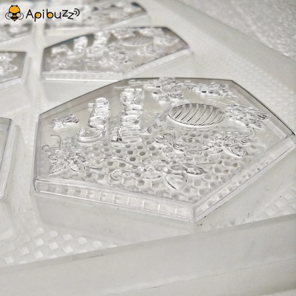 Hexagon Shaped Plastic Comb Honey Cassettes Honeycomb Box Making Container Apiculture Beekeeping Equipment Beehive Supplies