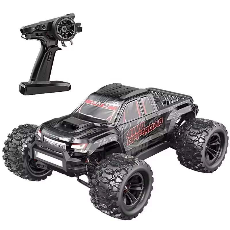 MJX New 10208 Hyper Go 1/10 Little 4WD Brushless RC Monster Truck Car High Speed Electric Model RC Racing Car Off-road For Adult