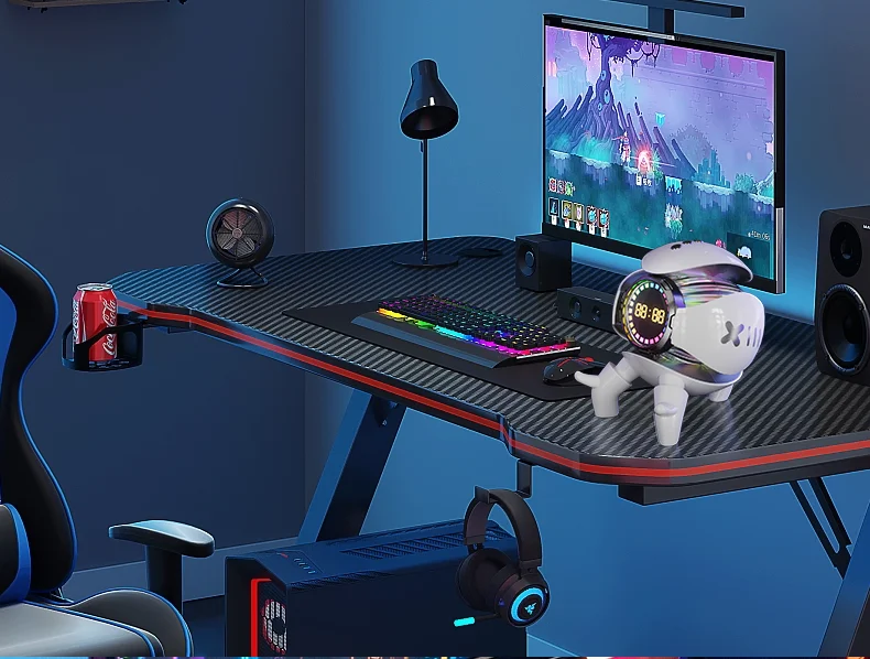 M10 TWS Многофункциональный Bluetooth динамик с RGB светодиодный свет FM радио дисплей для использования в гостиной Mecha монстр