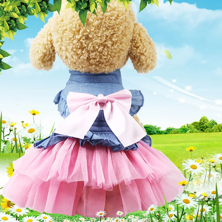 puppy pet clothes dog clothes cute dresses dog clothes korea