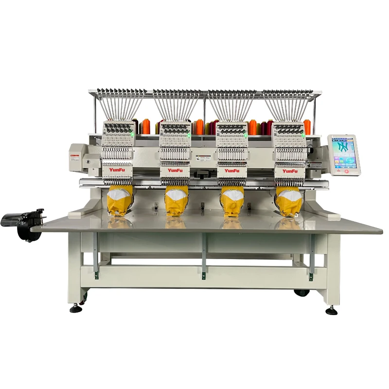 Factory supply custom embroidery sewing machines industrial 4 6 8 12  heads embroidery machine