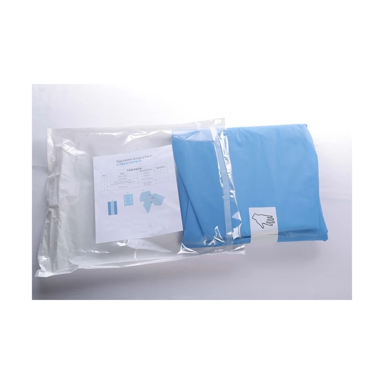 
Practical Hot Sale Sterile Tur Pack Universal Surgical Procedure Pack For Hospital Use 