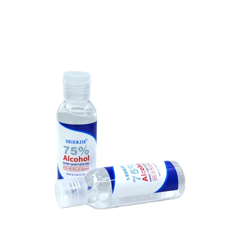 Mini hand sanitizer bottle alcohol gel with case fruit-flavored sanitizer hand 60ml 100ml 300ml 500ml 1l disinfection gel