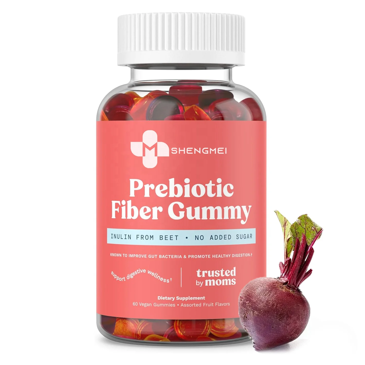 Hot selling fiber gummies fiber supplements for keto super beets bowel regularity dietary fiber