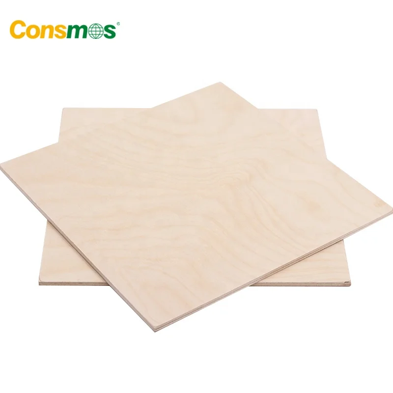 Consmos FSC certified B BB BBCP CC  grade  full birch plywood