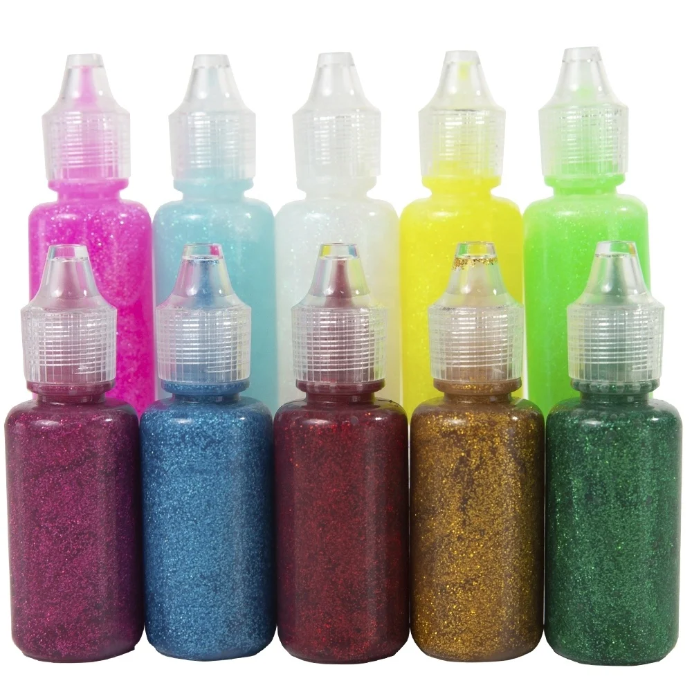 washable non-toxic gold glitter glue 60ml