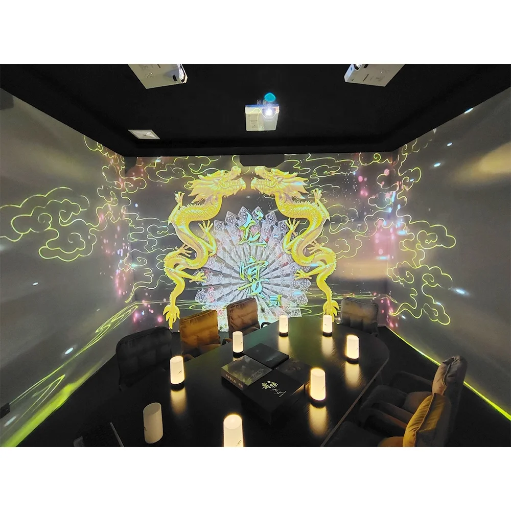 Multiplayer Interactive Holographic Projection Immersive Detective Script Kill Murder Live Action Role Playing Games