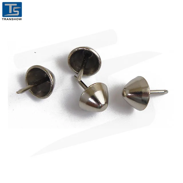 Supply high quality golden plated, silver coating furniture decoration nail ,sofa nail