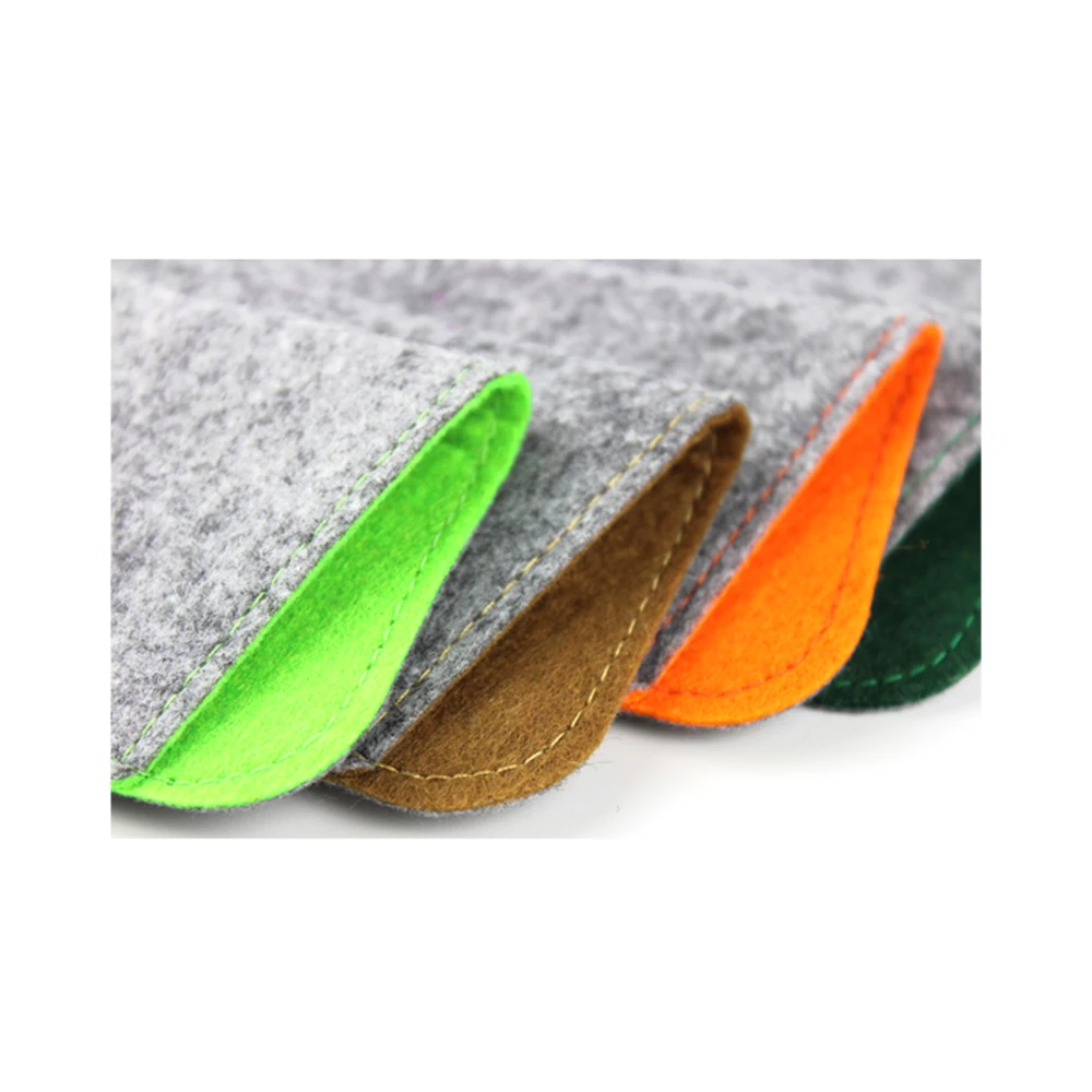 Custom Logo Travel Felt Soft Glasses Pouches Case Portable Eyeglasses Eyewear Packaging Sunglasses Pouch
