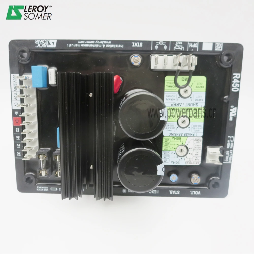 Genuine Leroysomer Alternator AVR Automatic Voltage Regulator R450 For Genset Diesel Generator