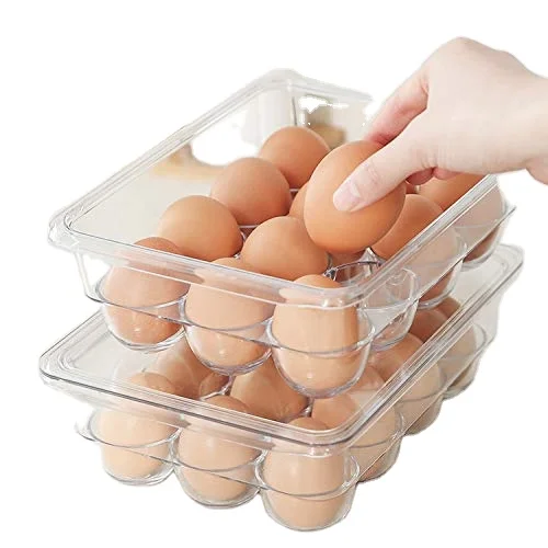 Пластиковый прозрачный держатель для яиц, не содержит Бисфенол А