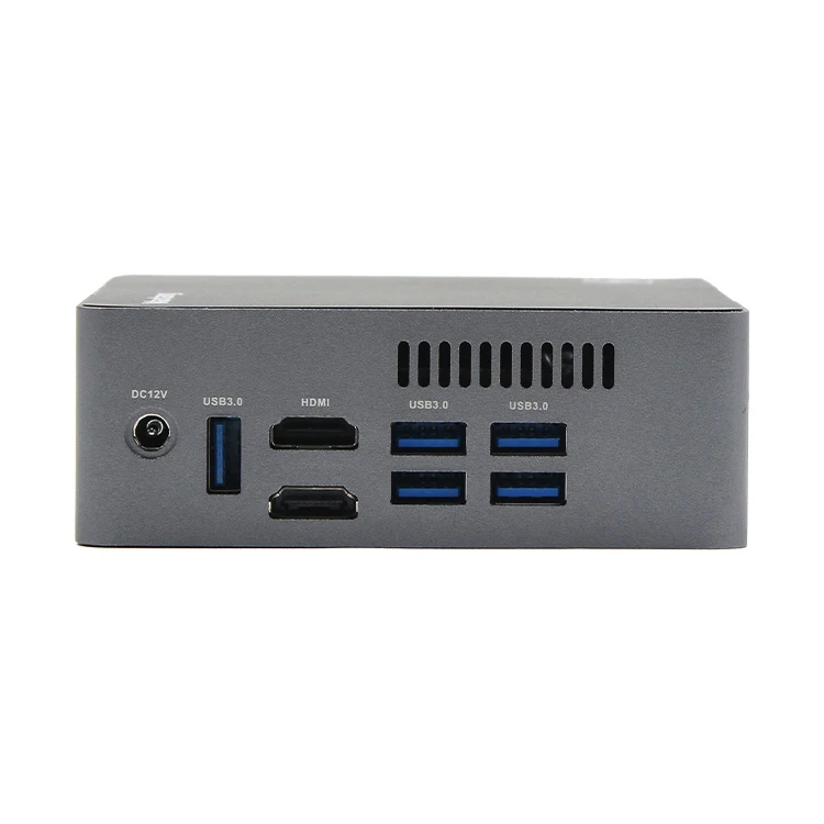 Maxtang OEM ODM ручная пресс-форма для Nuc ПК MTN-GL50 Intel J4125 DDR4 RAM 8G M.2 2xhdmi 5xUSB3.0 Dual Lan Малый Compter игровой Micro компьютер мини