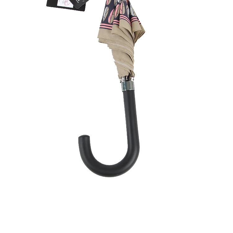 Fashion Design Hook Handle 1 Folding Man Walk Stick Umbrella