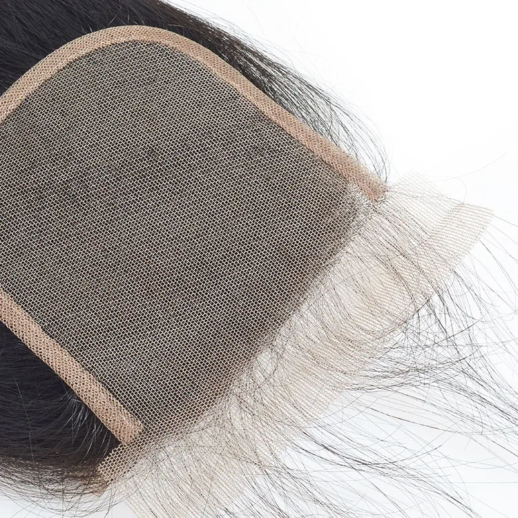 Шикарные волосы, 4x4 5x5 6x6, прямые бразильские волосы с кружевной застежкой, натуральные человеческие волосы с выравненной кутикулой, предварительно выщипанные