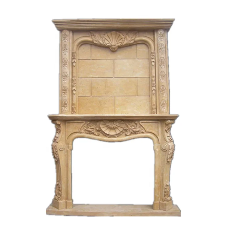 Modern blood red marble fireplace marble victorian fireplace mantle cast stone fireplace