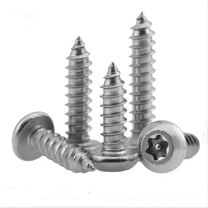 ISO 14585 SS 304 316 Torx Socket Pan Head Tapping Screws