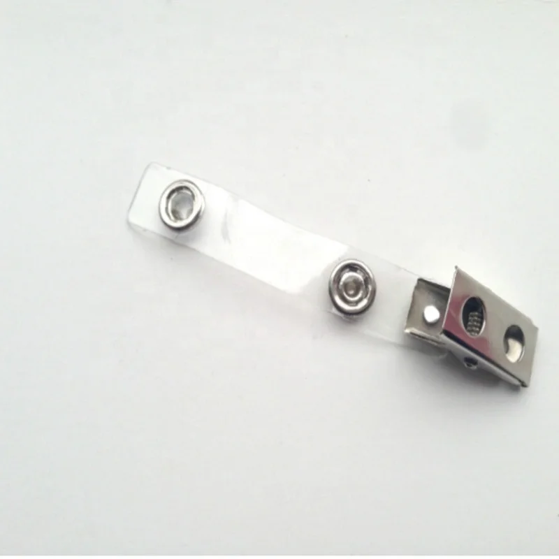 Wholesale Hot Sale Metal Badge ID Card Holder Clip