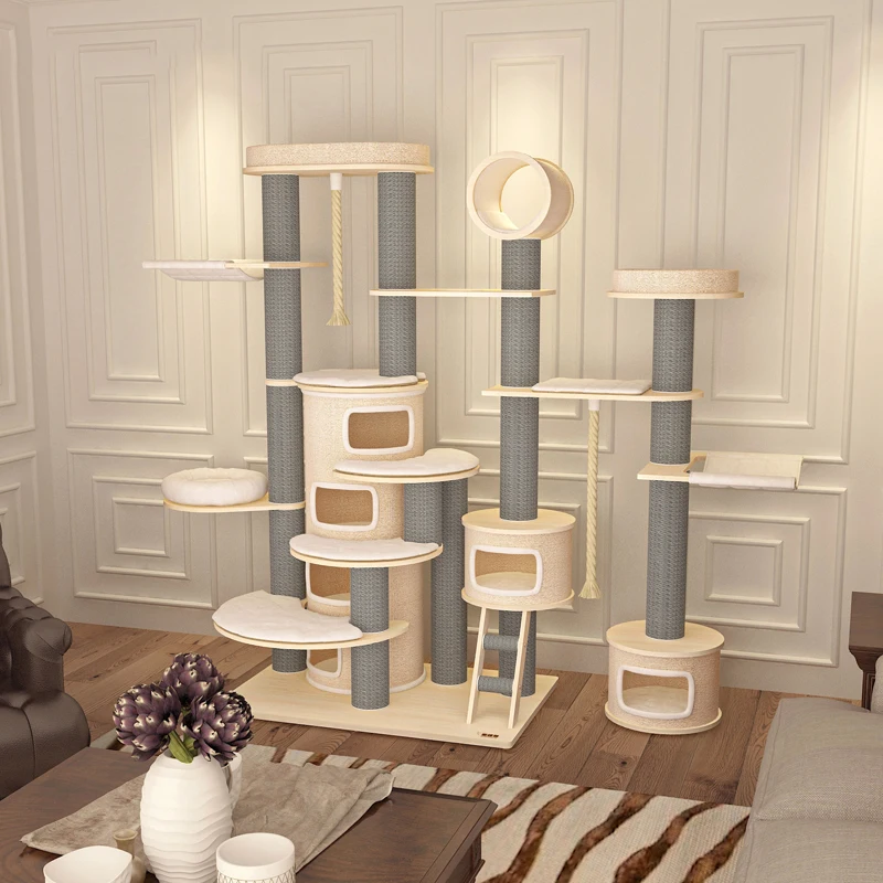Supply Quality Wholesale Fashion Design cat trees for large cats