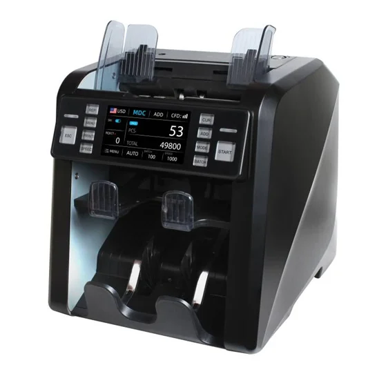 Bill counter and sorter machine