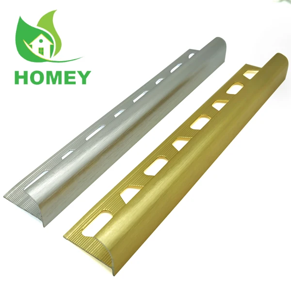 
free samplels curve edge glass mosaic aluminum tile corner trim edging for led 