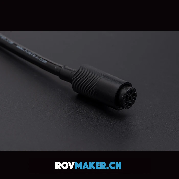 
Underwater MCBH 6M MCIL 6F Electrical Wet-mate Connectors-Bulkhead Connector Male Plug and Inline Connector Female Socket Kit 