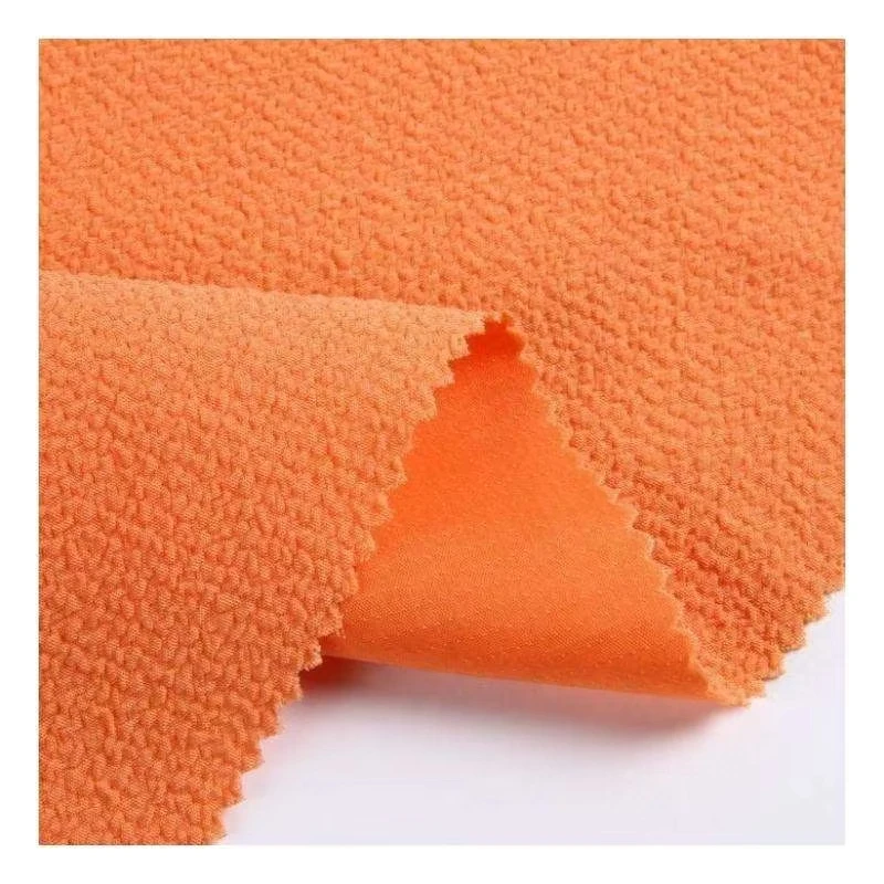 Custom plain dye 100% polyester solid crepe fabric clothing material for dresses or pants
