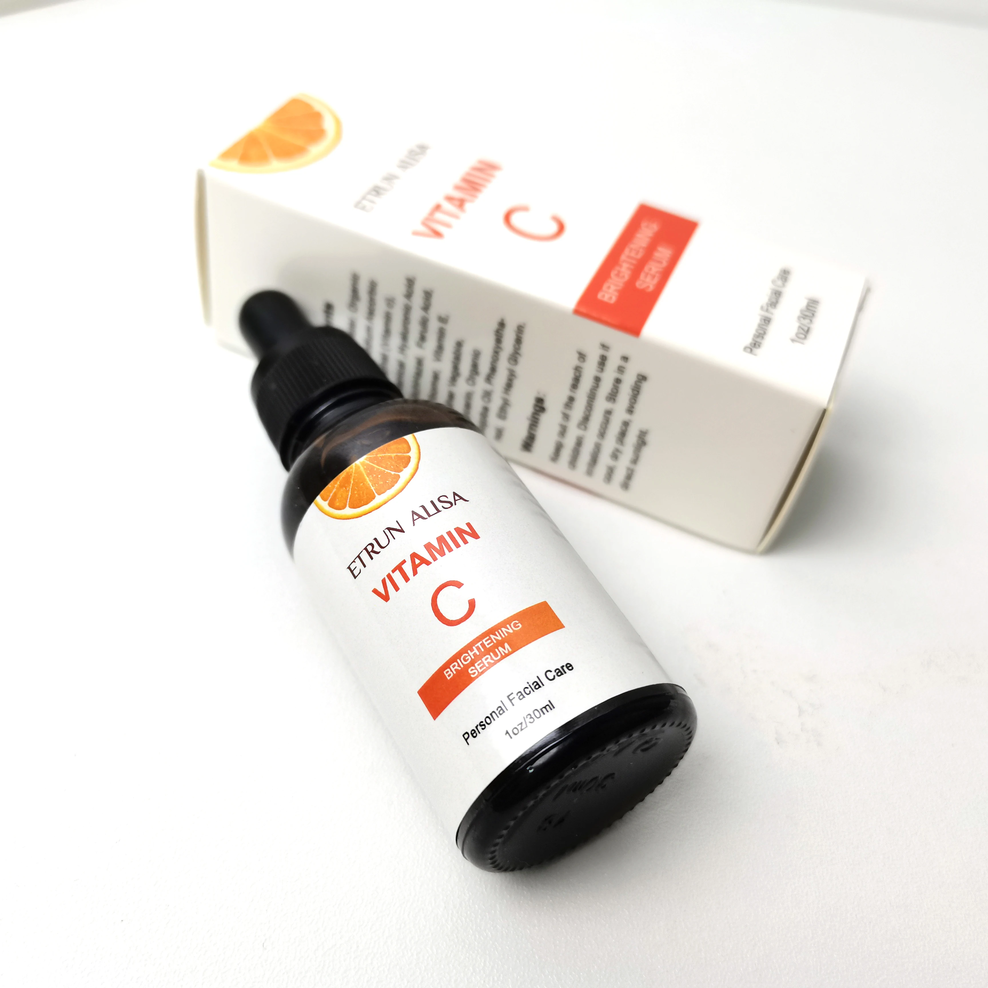 Wholesales  private label 100% Natural Organic moisture anti-wrinkle whitening  vitamin c face serum