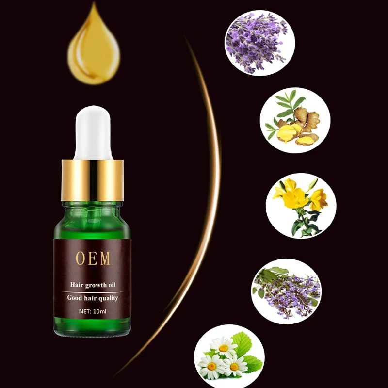 Anti Loss Treatment Hair Care Ginger Treatment Serum Dry Frizzy Damaged Thinning Scalp Growth Essential Oils