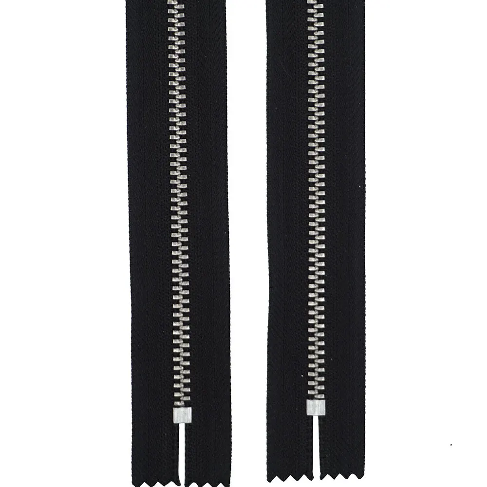 Wholesale 3# 4# 5# Metal Stainless Steel Zipper