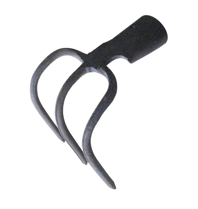 
Forged Manure 3 Prong Bending Fork For Agriculture Digging 