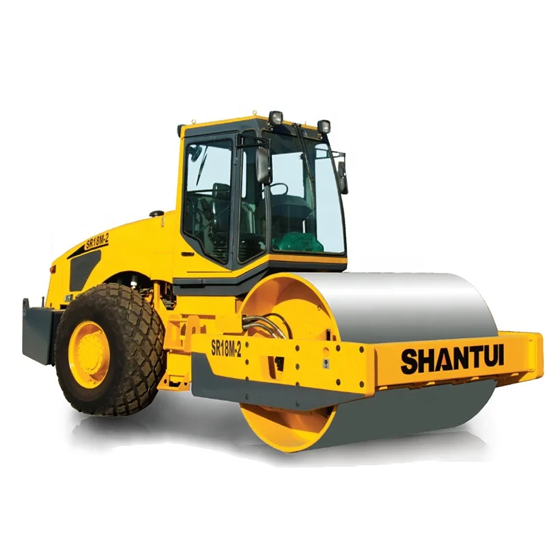  SHANTUI 18ton дорожный каток SR18M-2 уплотнитель емкости одиночный барабанный ролик