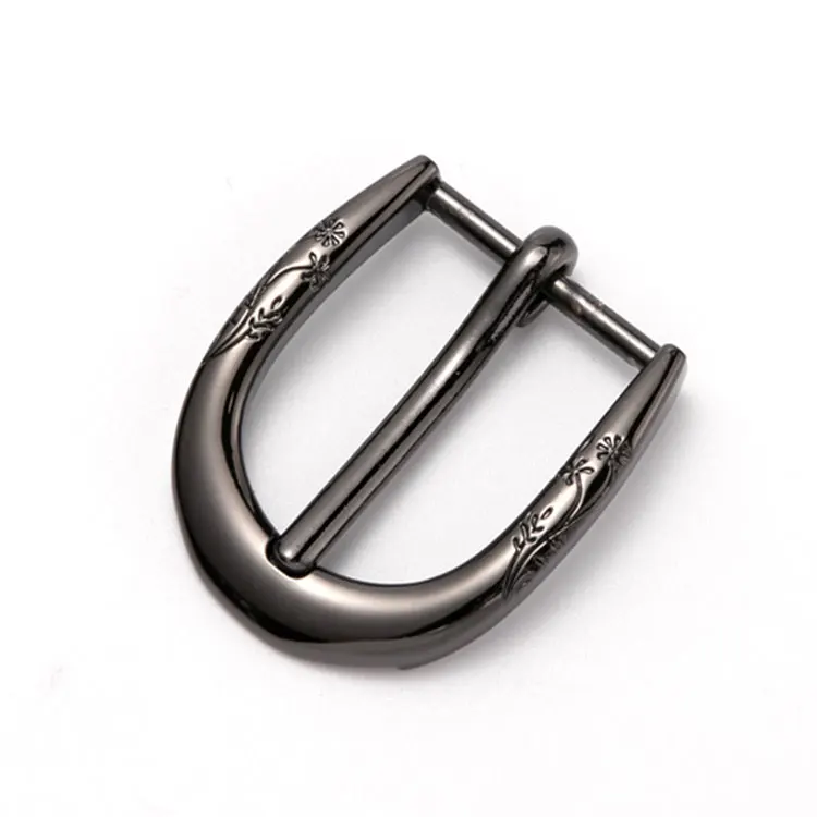 Leather belt  pin buckle belt buckle business casual private belt accessories wholesale